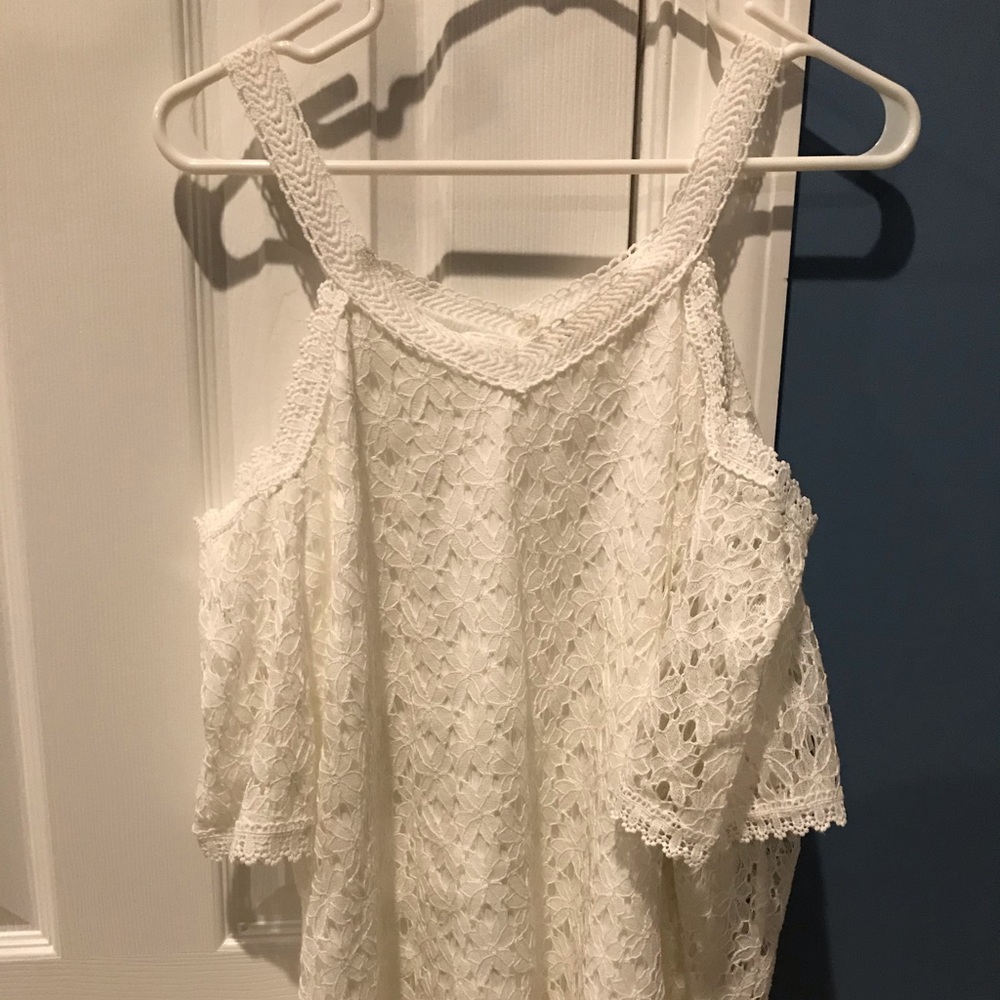 Alter’d state off the shoulders white blouse